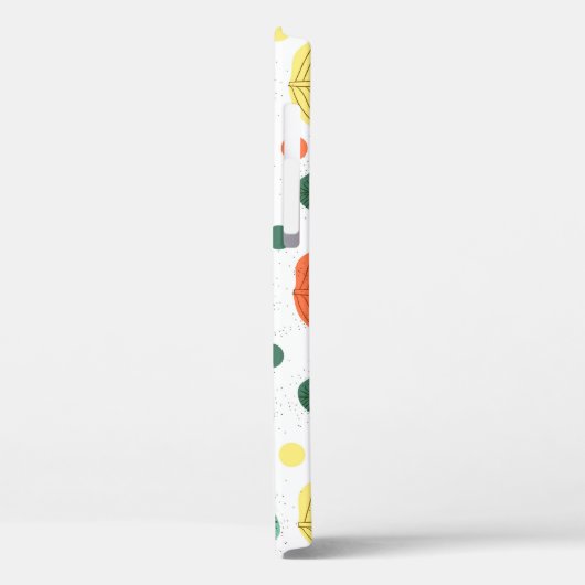 Kleurrijke geschilderde bladeren, heldere zakelijk Case-Mate iPhone case (Achterkant / Links)