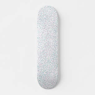 Kleurrijke gespikkelde Stippen van de lente Skateboard