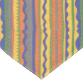 Kleurrijke gestripte tafelkledij tafelkleed (Gekanteld)