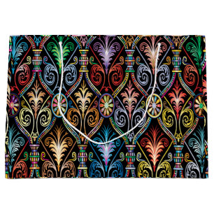 Kleurrijke Gift Bag Helder & Feestelijk Groot Cadeauzakje