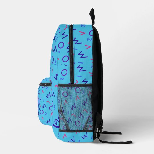 Kleurrijke Girly Back to School rugzak voor peuter (Rechts)