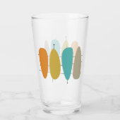 Kleurrijke gitaarfoto's uit de middeleeuwen op lij glas (Achterkant)