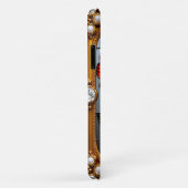 Kleurrijke Glazen in lood bloem Case-Mate iPhone Case (Achterkant/rechts)