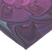 Kleurrijke glinsterende moderne Abstracte fractal  Korte Tafelloper (Hoek)