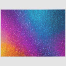 Kleurrijke Glitter Art Tissue Papier