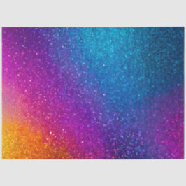 Kleurrijke Glitter Art Tissue Papier