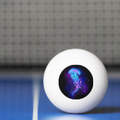 Kleurrijke gloeiende kwal pingpongballen (Net)
