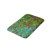 Kleurrijke Glow Glitter Badmat (Gekanteld)