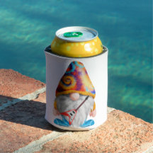 Kleurrijke Gnoom Gitaar Speler op een