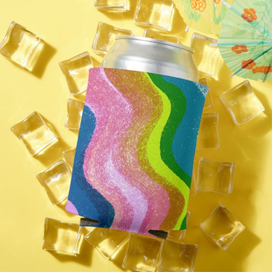 Kleurrijke golven koeler (Insitu Zomer)