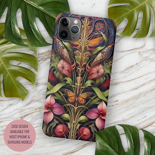 Kleurrijke gotische stijl geïnspireerd Fine Art Bo Case-Mate iPhone Case