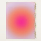 kleurrijke gradiënt planner (Achterkant)