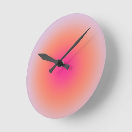  kleurrijke gradiënt ronde klok (Hoek)