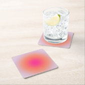  kleurrijke gradiënt vierkante kartonnen onderzetter (Insitu)