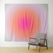 kleurrijke gradiënt wandkleed (In Situ (horizontaal))