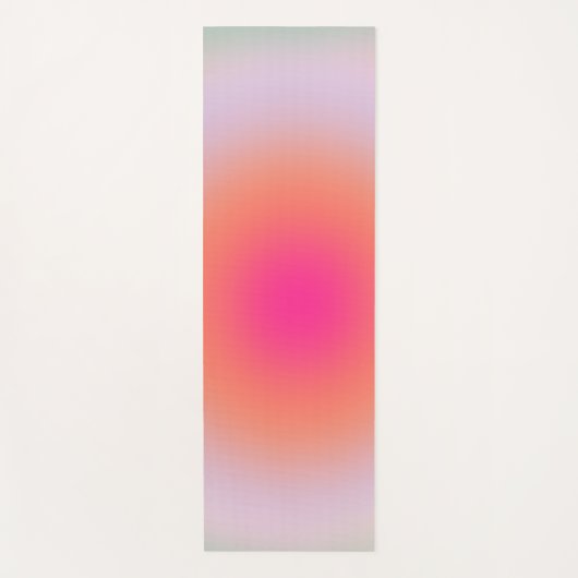 kleurrijke gradiënt yogamat (Voorkant)