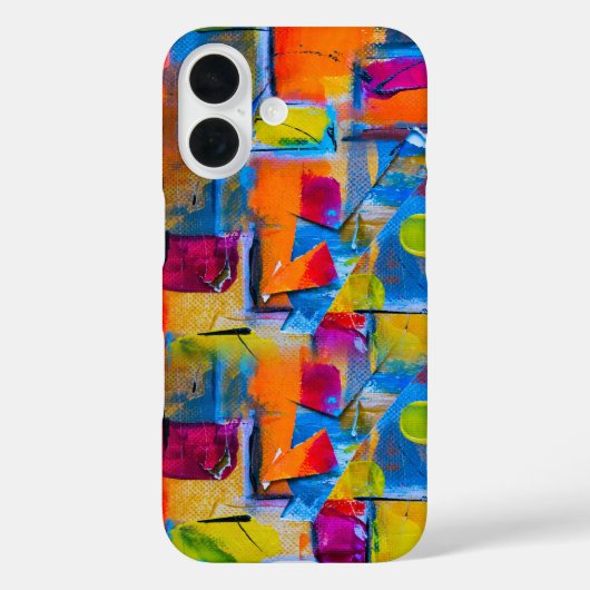 Kleurrijke graffiti kunst, Case-Mate iPhone case (Achterkant)