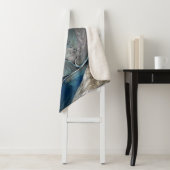 Kleurrijke graffiti kunst, sherpa deken (In situ)