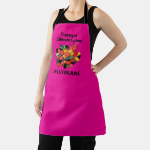 Kleurrijke Grappige Jelly Beans Schort
