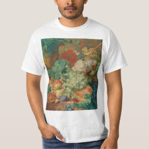 kleurrijke groenten en fruit t-shirt