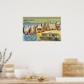 kleurrijke groeten uit Oklahoma Poster (Keuken)