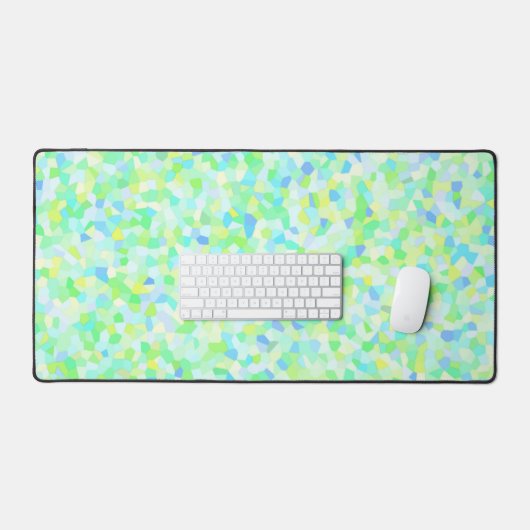 Kleurrijke Groovy Boho Eclectic Sprinkles Mozaïek Bureaumat (Keyboard & Muis)