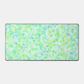 Kleurrijke Groovy Boho Eclectic Sprinkles Mozaïek Bureaumat (Voorkant)