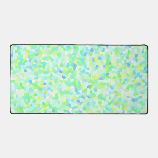 Kleurrijke Groovy Boho Eclectic Sprinkles Mozaïek Bureaumat (Voorkant)