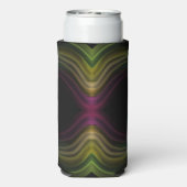 Kleurrijke Groovy Psychedelic Pattern Abstracte Ku (Seltzer Achterkant)