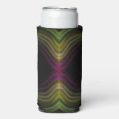 Kleurrijke Groovy Psychedelic Pattern Abstracte Ku (Seltzer Voorkant)