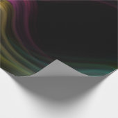 Kleurrijke Groovy Psychedelic Pattern Abstracte Ku Cadeaupapier (Hoek)