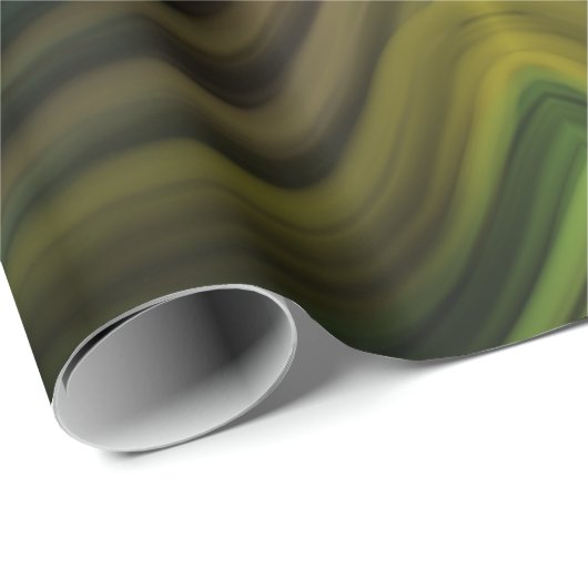 Kleurrijke Groovy Psychedelic Pattern Abstracte Ku Cadeaupapier (Rol Hoek)