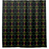 Kleurrijke Groovy Psychedelic Pattern Abstracte Ku Douchegordijn (Voorkant)