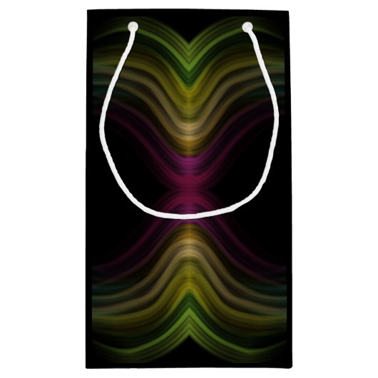 Kleurrijke Groovy Psychedelic Pattern Abstracte Ku Klein Cadeauzakje (Achterkant)