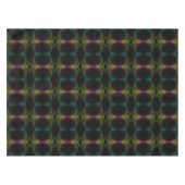 Kleurrijke Groovy Psychedelic Pattern Abstracte Ku Tafelkleed (Voorkant (Horizontaal))