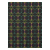 Kleurrijke Groovy Psychedelic Pattern Abstracte Ku Tafelkleed (Voorkant)