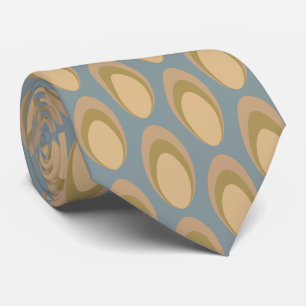 Kleurrijke Groovy Retro 70s Patroon Stropdas