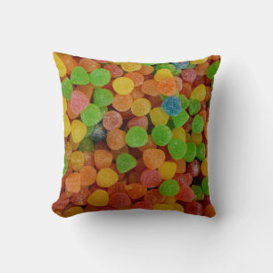 Kleurrijke Gumdrops Snoep Kussen