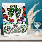 Kleurrijke Hakuna Matata Graffiti Art Print Fotoplaat (Zijkant)