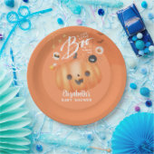 Kleurrijke Halloween Baby shower Boo thema Papieren Bordje (Feest)