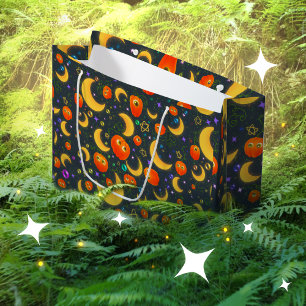 Kleurrijke Halloween Cadtas Groot Cadeauzakje