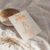 Kleurrijke Hand Getrokken 30e grillige Foto Verjaa Kaart