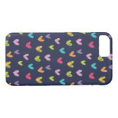 Kleurrijke hand - Valentijnse  - Hartenpatroon 2 Case-Mate iPhone Case (Achterkant (Horizontaal))