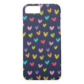 Kleurrijke hand - Valentijnse  - Hartenpatroon 2 Case-Mate iPhone Case (Achterkant)