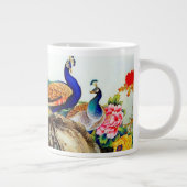 kleurrijke handdoeken jumbo mok (Rechts)