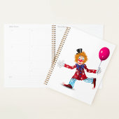 Kleurrijke Happy Clown met Ballon Fun Circus Planner