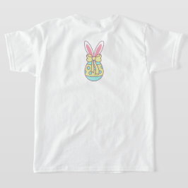 Kleurrijke "Happy Easter" Bunny & Eggs Unisex T-shirt