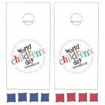 Kleurrijke Happy World Kinderdag