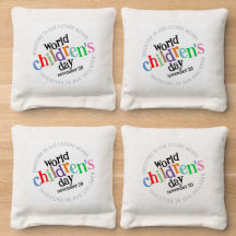 Kleurrijke Happy World Kinderdag