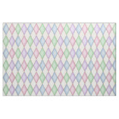 Kleurrijke Harlekijn Diamantruit Stof (Yard (91,4 cm))
